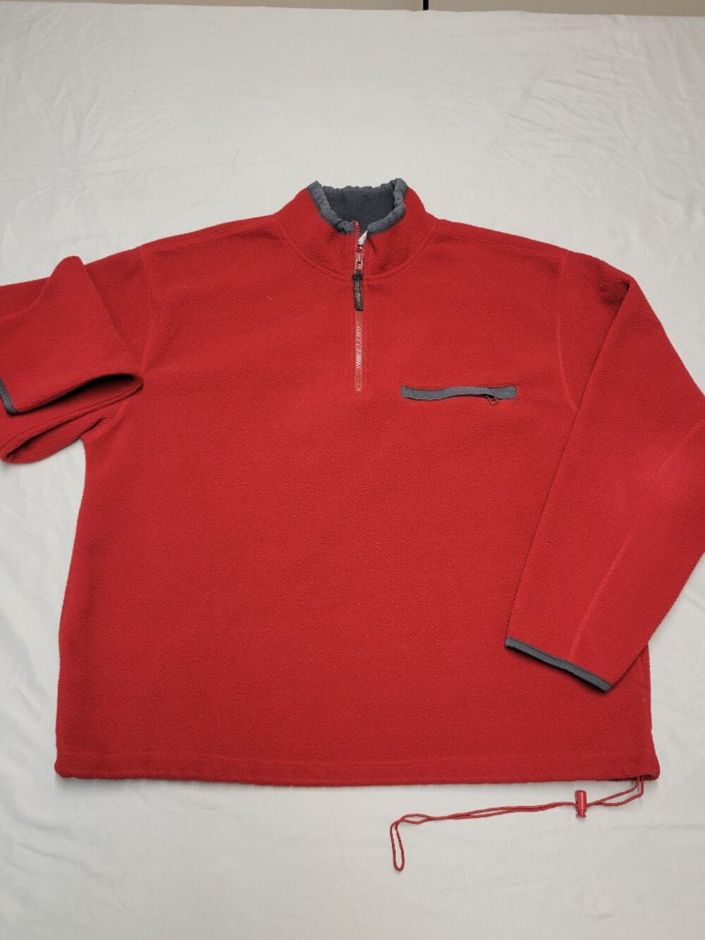 Old Navy Mens Vintage 1/4 Zip Polyester Fleece Pullover